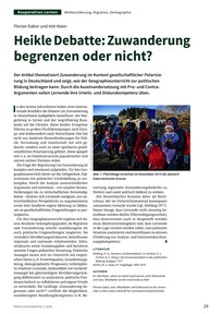 Produktabbildung zu Heikle Debatte: Zuwanderung begrenzen oder nicht?