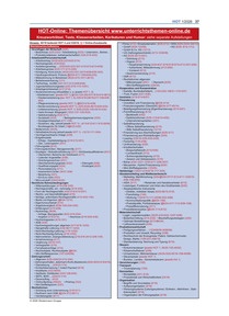 Produktabbildung zu Themenübersicht www.unterrichtsthemen-online.de - Ausgabe 01/2026