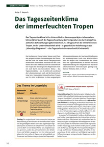Produktabbildung zu Das Tageszeitenklima der immerfeuchten Tropen