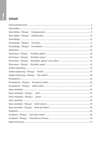 Texte planen, verfassen und überarbeiten - Inhaltsverzeichnis