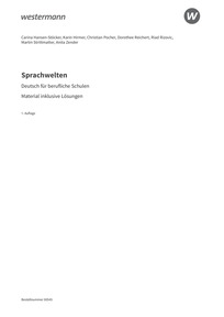 Deutsch - Ausgabe für berufliche Schulen - Material inklusive Lösungen, 1. Auflage 2025