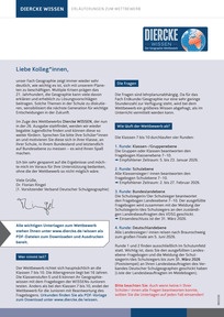 Produktabbildung zu Erläuterungen zum Wettbewerb - Diercke WISSEN 2026