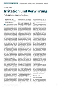 Produktabbildung zu Irritation und Verwirrung - Philosophieren staunend beginnen