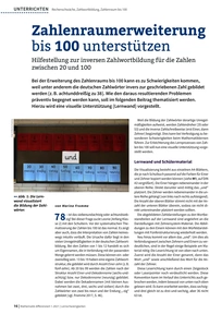 Produktabbildung zu Zahlenraumerweiterung bis 100 unterstützen - Hilfestellung zur inversen Zahlwortbildung für die Zahlen zwischen 20 und 100