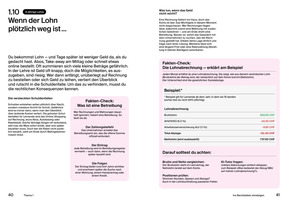 Beispielseite 40/41: In Berufsleben einsteigen