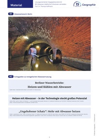 Produktabbildung zu Arbeitsmaterialien: Lösungsorientierter Geographieunterricht - Mit Abwasser städtische Emissionen vermeiden - 15 Minuten Geographie - Unterrichtseinheit 20