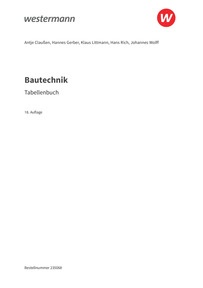 Bautechnik Tabellenbuch, 18. Auflage 2026