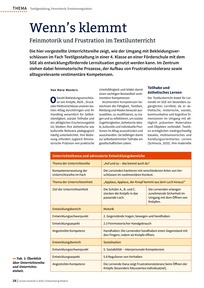 Produktabbildung zu Wenn_s klemmt - Feinmotorik und Frustration im Textilunterricht