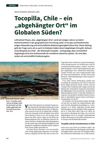 Produktabbildung zu Tocopilla, Chile – ein „abgehängter Ort“ im Globalen Süden?