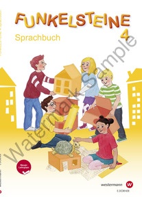 Funkelsteine 4 Sprachbuch, Musterseiten mit Inhaltsverzeichnis