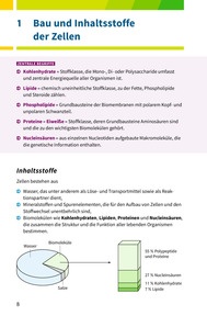 Bau und Inhaltsstoffe der Zellen