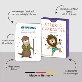 Liebevolle Illustrationen, nachhaltig produziert und praxisnah: Die Bildkarten von Rüsselfuchs