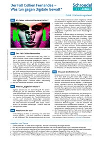 Produktabbildung zu Der Fall Collien Fernandes - Was tun bei digitaler Gewalt? - - Politik / Fächerübergreifend ab Klasse 9