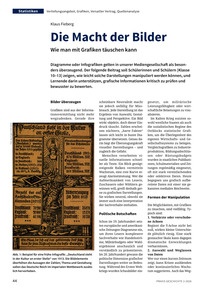 Produktabbildung zu Die Macht der Bilder - Wie man mit Grafiken täuschen kann