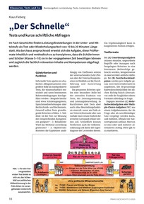 Produktabbildung zu "Der Schnelle" - Tests und kurze schriftliche Abfragen