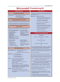 Produktabbildung zu Mini-Lernstoff: Finanzierung III und IV - Ausgabe 03/2025