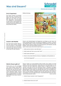 Produktabbildung zu Was sind Steuern? (Demokratie kompakt) - - Politik / Wirtschaft / Fächerübergreifend ab Klasse 5