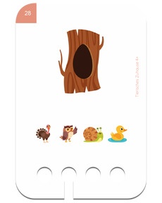 Beispielkarte: Tierisches Zuhause