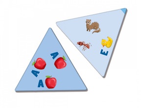 Lettero: Beispielkarten Spiel 1 - Anlaute