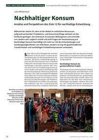 Produktabbildung zu Nachhaltiger Konsum - Ansätze und Perspektiven des Ziels 12 für nachhaltige Entwicklung
