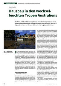 Produktabbildung zu Hausbau in den wechselfeuchten Tropen Australiens