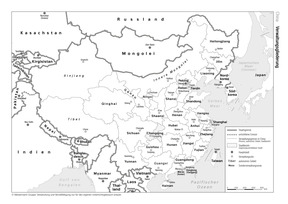 Produktabbildung zu China - Verwaltungsgliederung