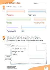 Flex und Fora - Inklusionsausgabe - Texte Schreiben inklusiv D - Seite 21