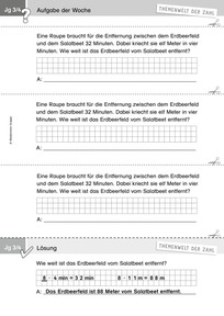 Produktabbildung zu Themenwelt der Zahl: Aufgabe der Woche 08/2019 - Größen und Messen: Sachaufgabe zu Geschwindigkeit