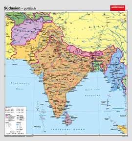 Südasien - politisch