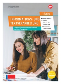 Produktabbildung zu Unterrichtsthemen Informations- und Textverarbeitung 1/2026 - Gesamtheft als Download - Ausgabe 01/2026