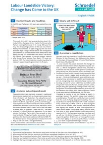 Produktabbildung zu Labour Landslide Victory: Change has Come to the UK - - Englisch / Politik ab Klasse 9