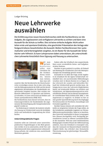 Produktabbildung zu Neue Lehrwerke auswählen