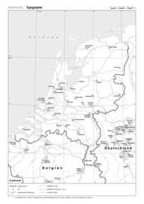 Produktabbildung zu Niederlande - Topographie