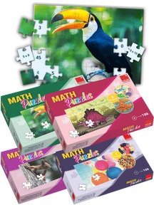 Startchancen-Paket MATHE 1x1: bunte Lernspiele MathPuzzles