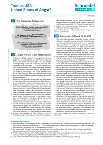 Produktabbildung zu Trumps USA - United States of Angst? - - Politik ab Klasse 10