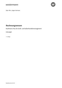 Probeseiten Rechnungswesen Kaufmann / Kauffrau für Groß- und Außenhandelsmanagement - Lösungen, 17. Auflage 2025