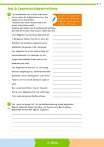 Test: Vorbereitung und Sprache_II