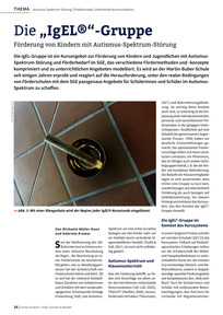 Produktabbildung zu Die IgEL-Gruppe - Förderung von Kindern mit Autismus-Spektrum-Störung