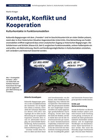 Produktabbildung zu Kontakt, Konflikt und Kooperation - Kulturkontakte in Funktionsmodellen