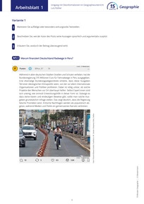 Produktabbildung zu Arbeitsmaterialien: Umgang mit Desinformationen im Geographieunterricht - 15 Minuten Geographie - Unterrichtseinheit 19