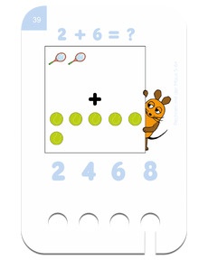 Beispielkarte: Erstes Rechnen mit der Maus