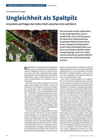 Produktabbildung zu Ungleichheit als Spaltpilz - Ursachen und Folgen der tiefen Kluft zwischen Arm und Reich