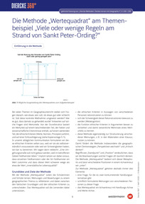 Produktabbildung zu Die Methode Wertequadrat am Themenbeispiel: Viele oder wenige Regeln am Strand von Sankt Peter-Ording? - Diercke 360° - Heft 1/2026