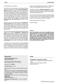 Produktabbildung zu "Gastarbeiter": Geschichte und Kultur - Ausgabe 03/2025