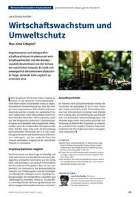 Produktabbildung zu Wirtschaftswachstum und Umweltschutz - Nur eine Utopie?