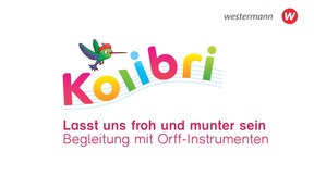 Produktabbildung zu Kolibri: Lasst uns froh und munter sein - Begleitung mit Orff-Instrumenten - Liederbuch 1-4