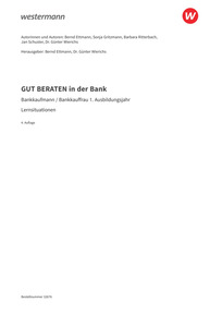 Probeseiten GUT BERATEN in der Bank - Bankkaufmann / Bankkauffrau 1. Ausbildungsjahr - Lernsituationen, 4. Auflage 2026