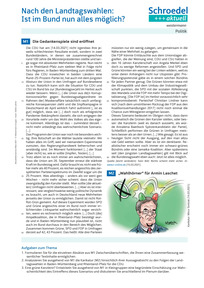 Produktabbildung zu Nach den Landtagswahlen: Ist im Bund nun alles möglich? - - Politik ab Klasse 10