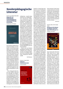 Produktabbildung zu Sonderpädagogische Literatur