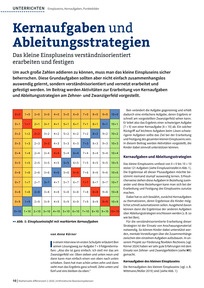 Produktabbildung zu Kernaufgaben und Ableitungsstrategien - Das kleine Einspluseins verständnisorientiert erarbeiten und festigen